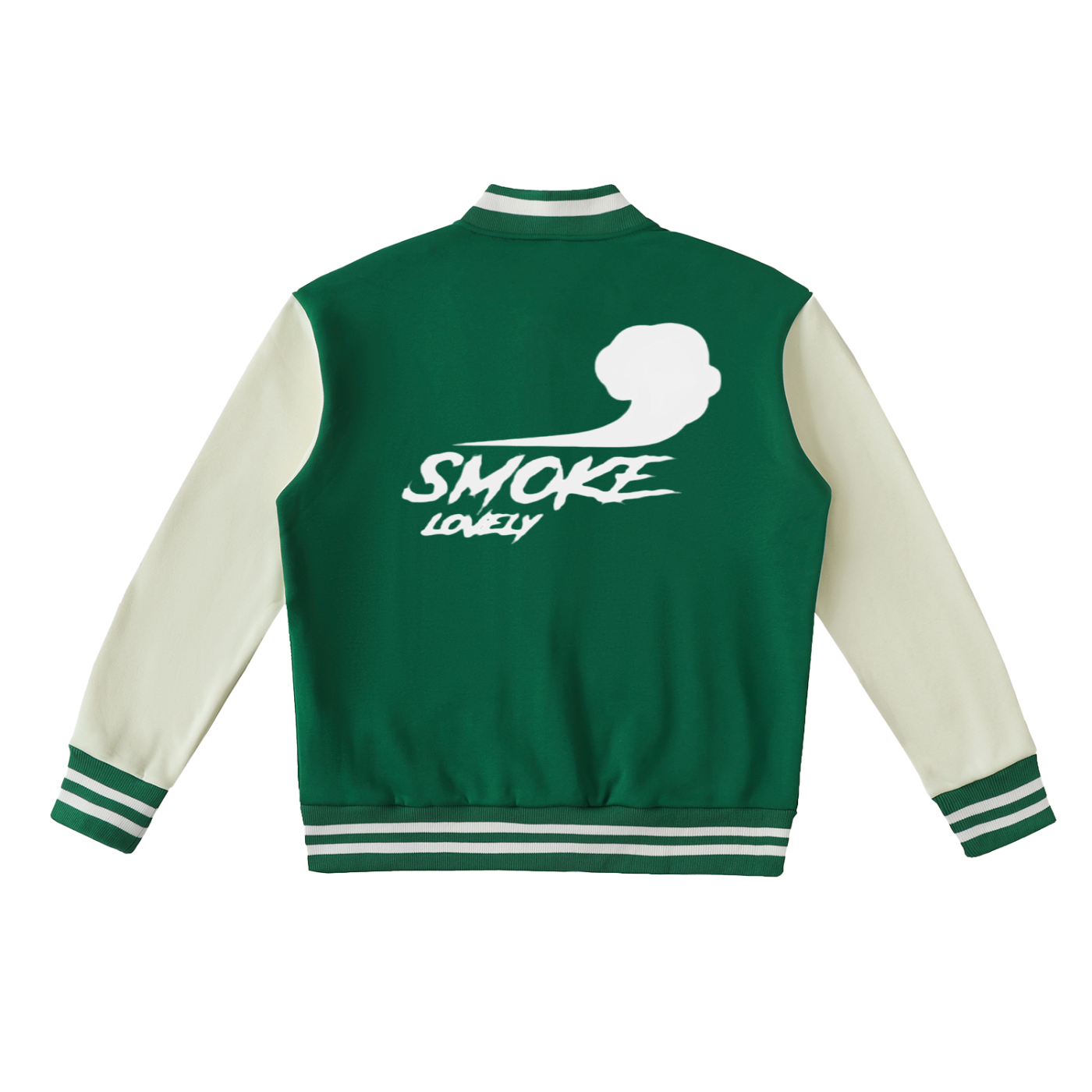 Smoke Lovely Varsity Jacket