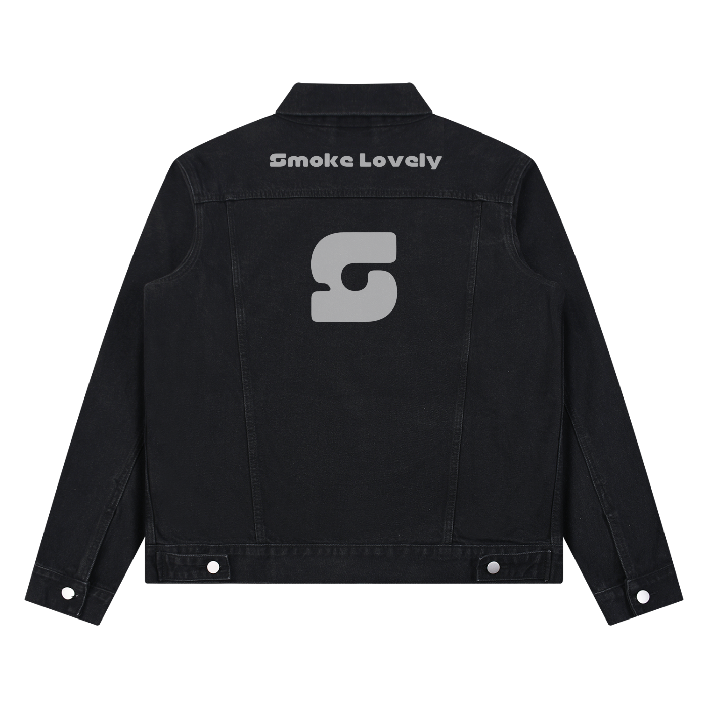 Smoke Lovely Vintage Wash Denim Jacket