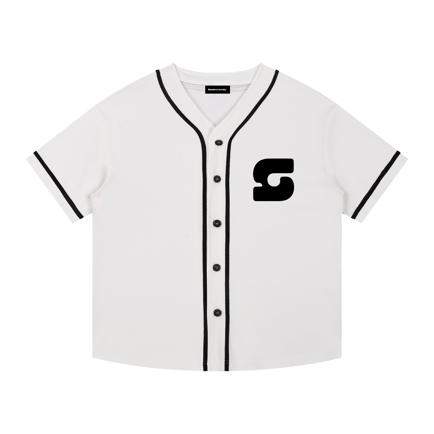 Smoke Lovely Button-Up Jersey